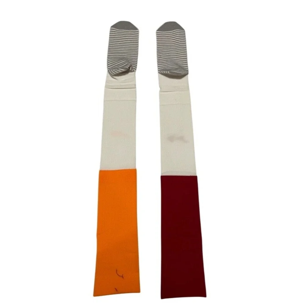 Nike Stadium Galatasaray AS Mens Home Soccer Socks White Orange Maroon DN7621